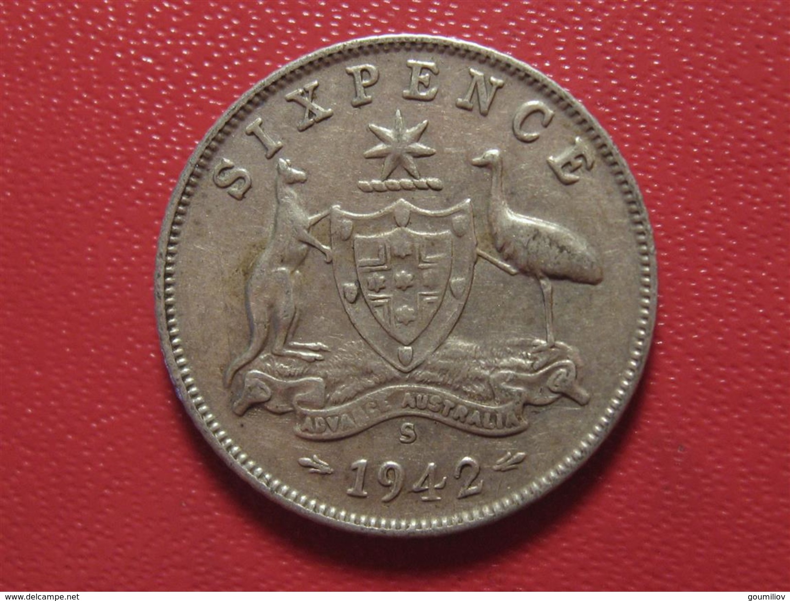 Australie - 6 Pence 1942 S 3862 - Sixpence