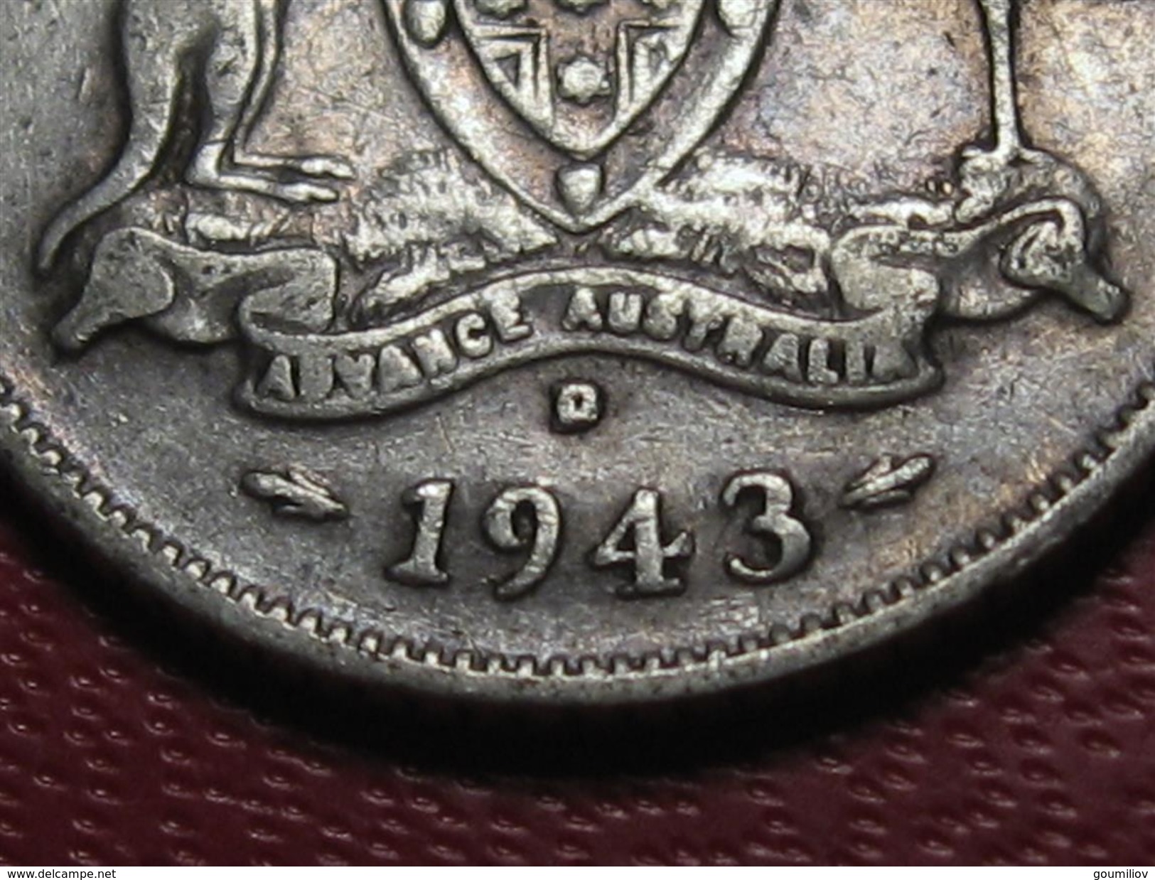 Australie - 6 Pence 1943 D 3880 - Sixpence