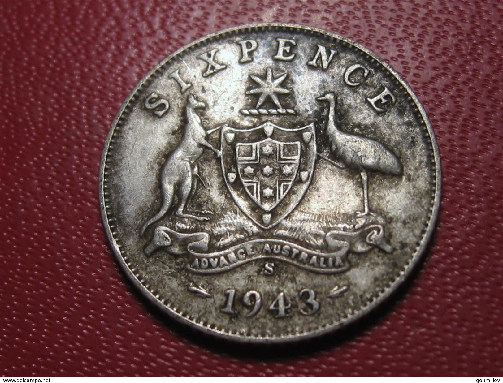 Australie - 6 Pence 1943 S 3866 - Sixpence