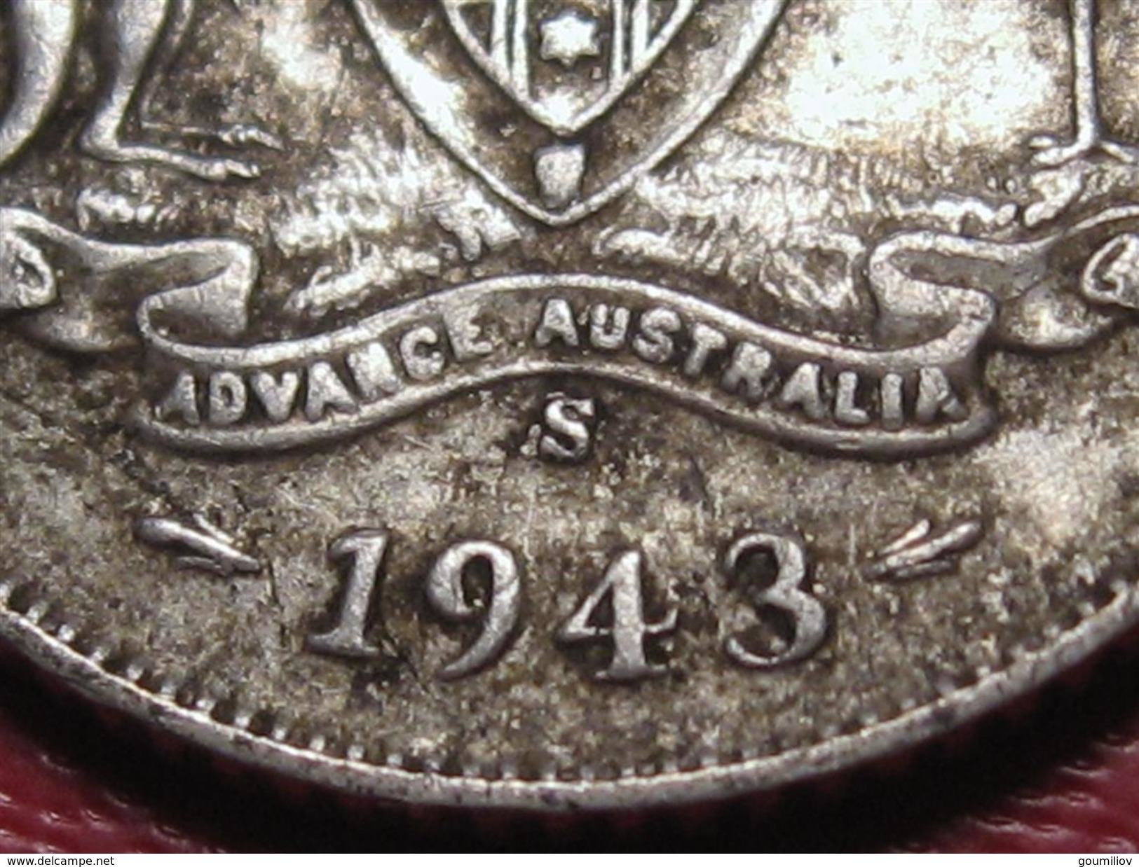 Australie - 6 Pence 1943 S 3866 - Sixpence