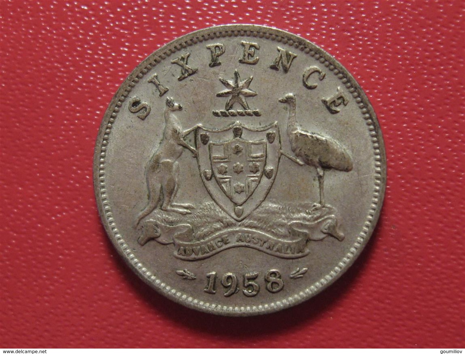 Australie - 6 Pence 1958 3871 - Sixpence