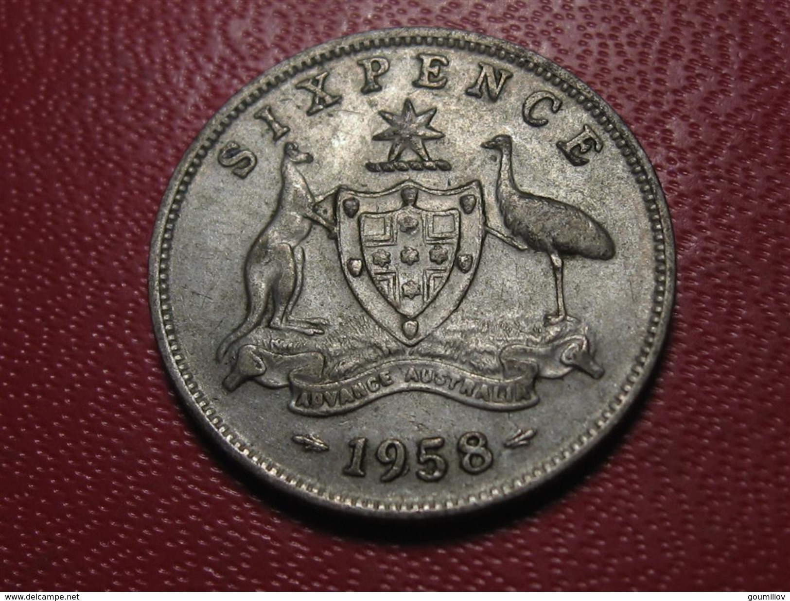 Australie - 6 Pence 1958 3871 - Sixpence