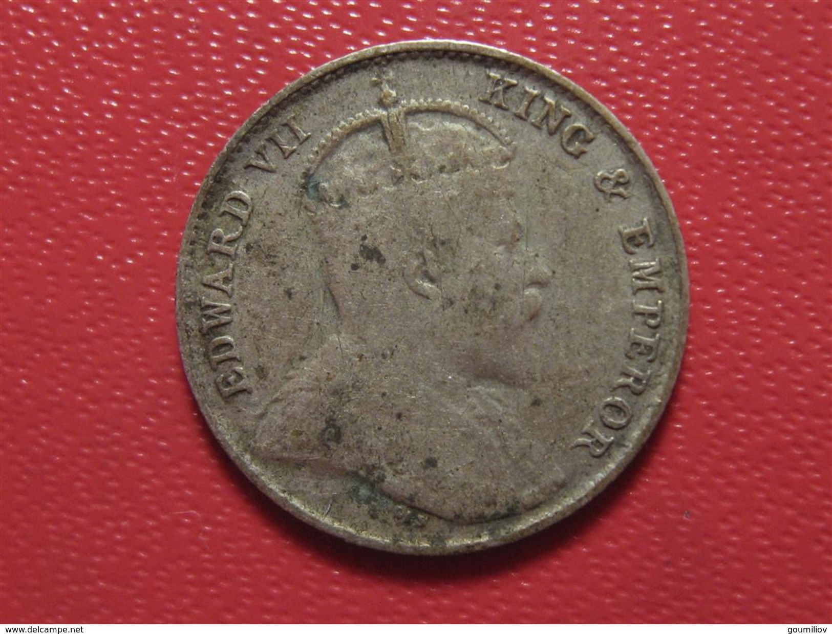 Ceylon - 10 Cents 1910 3902 - Sri Lanka