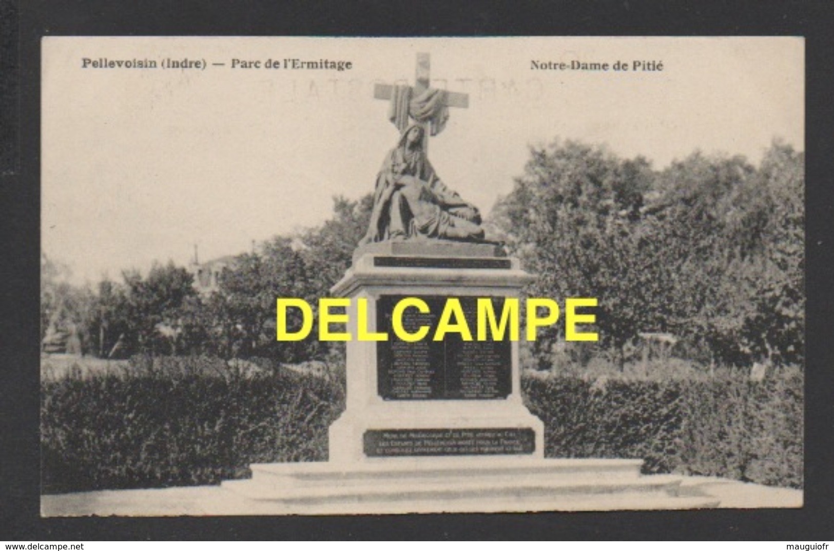 DF / 36 INDRE / PELLEVOISIN / PARC DE L' ERMITAGE : NOTRE-DAME DE PITIÉ - Autres & Non Classés