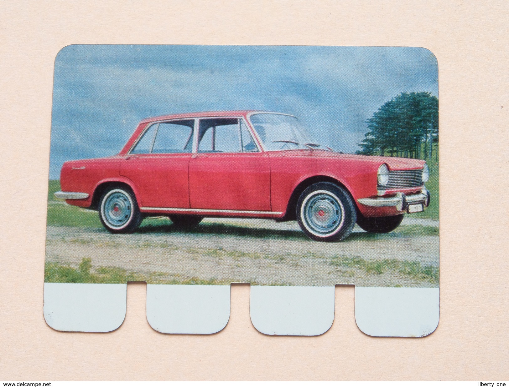 SIMCA 1500 - Coll. N° 50 NL/FR ( Plaquette C O O P - Voir Photo - IFA Metal Paris ) ! - Plaques En Tôle (après 1960)