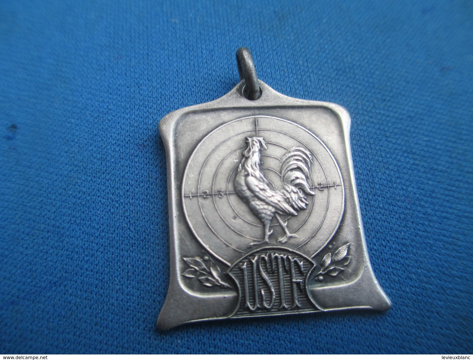 Médaille De Sport/TIR/ U S T F/Coq  Et Cible / Vers 1930 - 1950                     SPO228 - Otros & Sin Clasificación