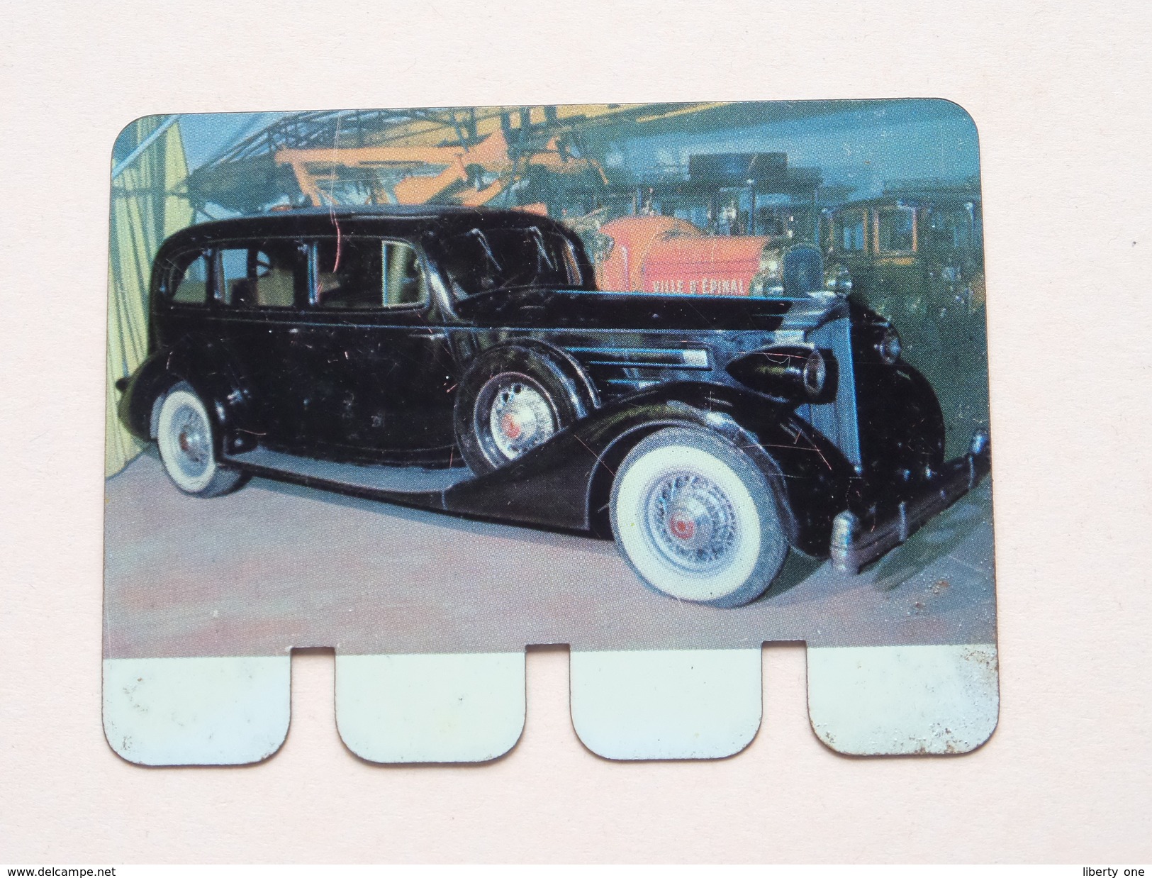 PACKARD 1934 - Coll. N° 96 NL/FR ( Plaquette C O O P - Voir Photo - IFA Metal Paris ) ! - Blechschilder (ab 1960)