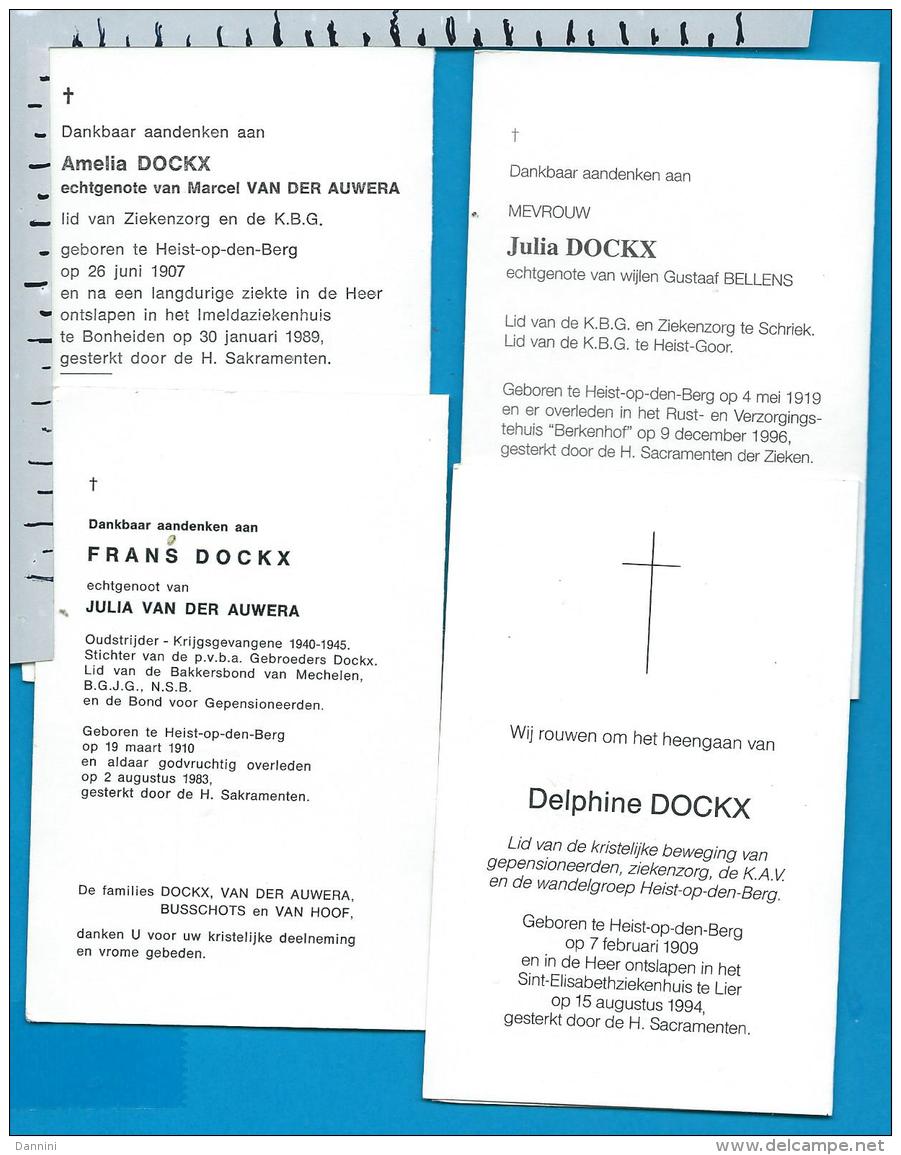 Bp    Heist - Op - Den - Berg     Dockx   4 Stuks - Devotion Images