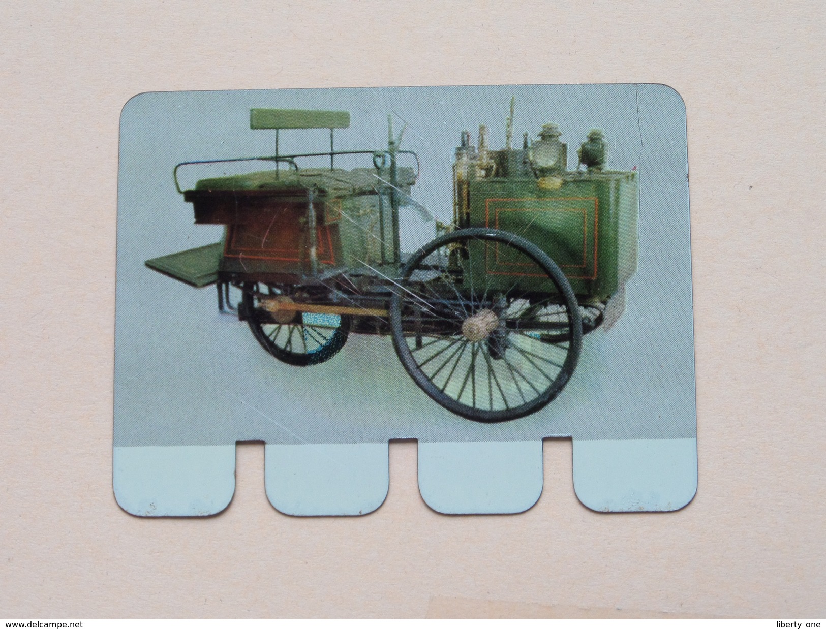 DE DION BOUTON 1887 - Coll. N° 17 NL/FR ( Plaquette C O O P - Voir Photo - IFA Metal Paris ) ! - Blechschilder (ab 1960)