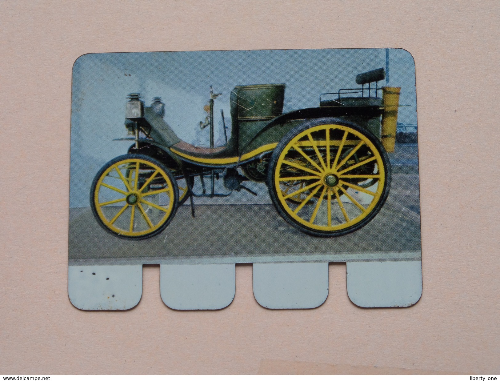 DELAHAYE 1895 - Coll. N° 44 NL/FR ( Plaquette C O O P - Voir Photo - IFA Metal Paris ) ! - Blechschilder (ab 1960)