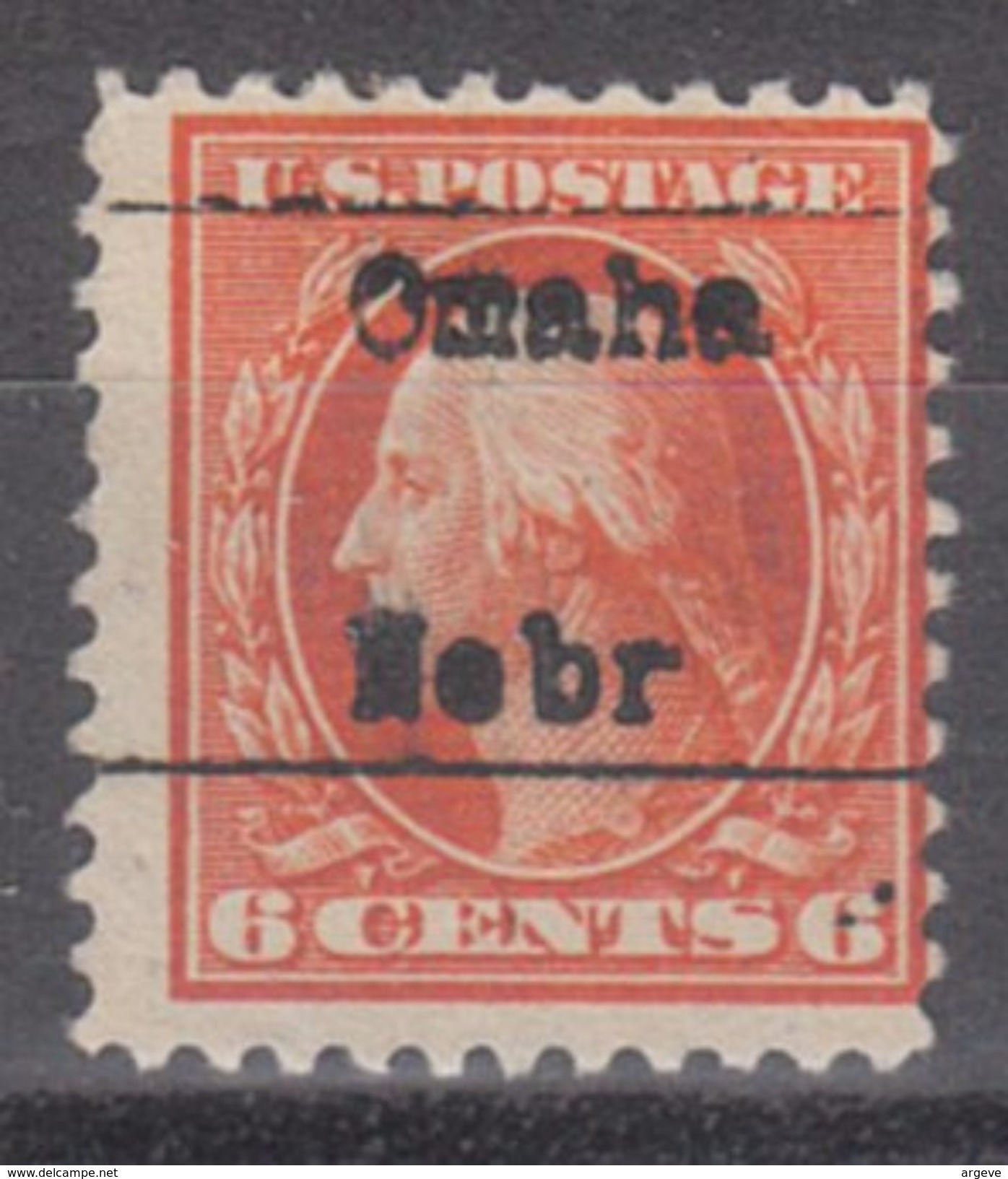 USA Precancel Vorausentwertung Preo, Locals Nebraska, Omaha L-3 E, Perf. 11x11 - Vorausentwertungen