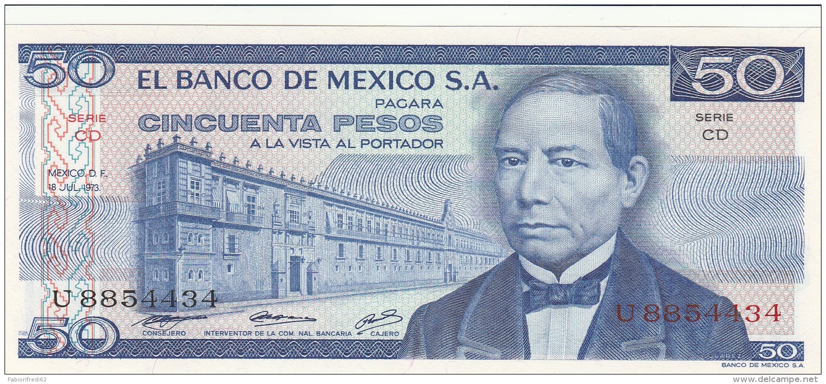 MESSICO 50 PESOS -UNC - Mexique