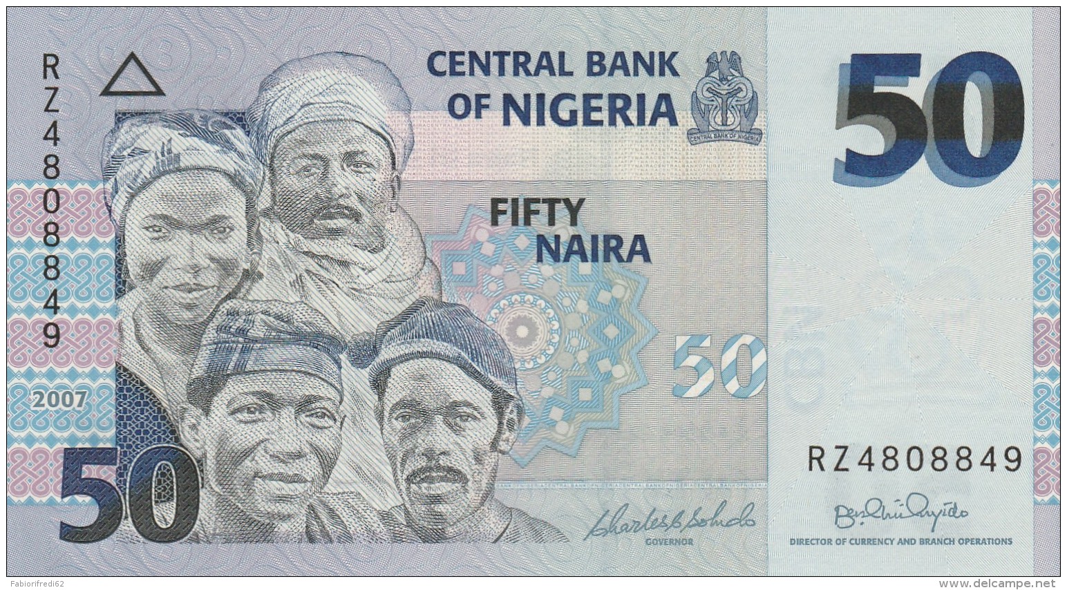 NIGERIA 50 NAIRA -UNC - Nigeria