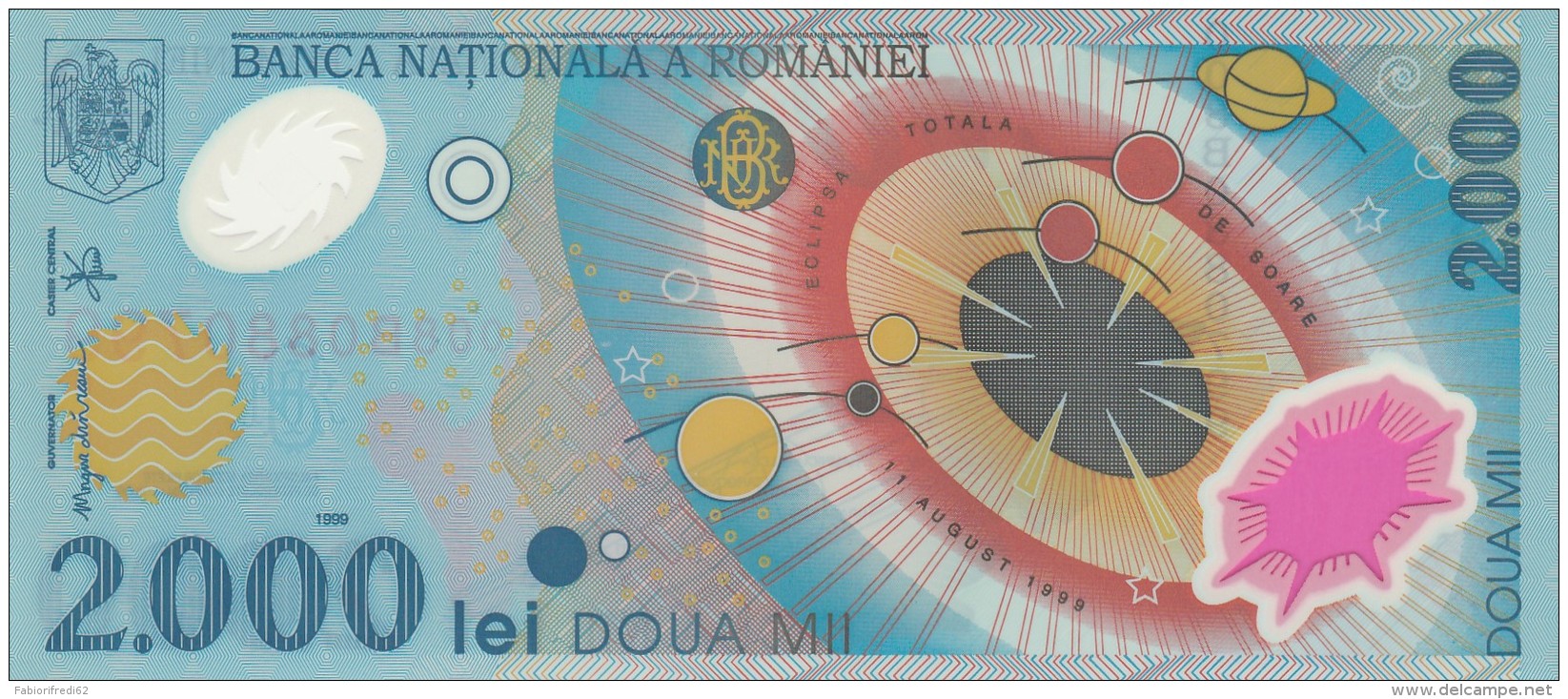 ROMANIA 2000 LEI -UNC - Rumania