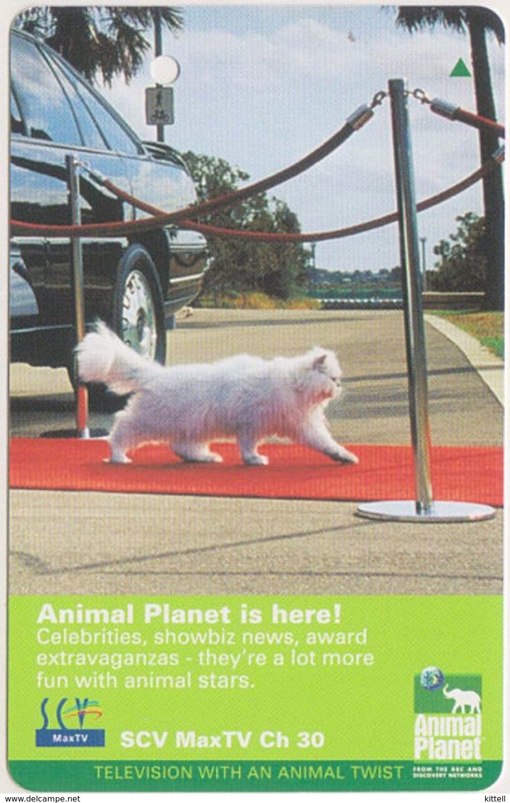 Singapore Subway Bus Ticket Farecard Animal Planet Used - Welt
