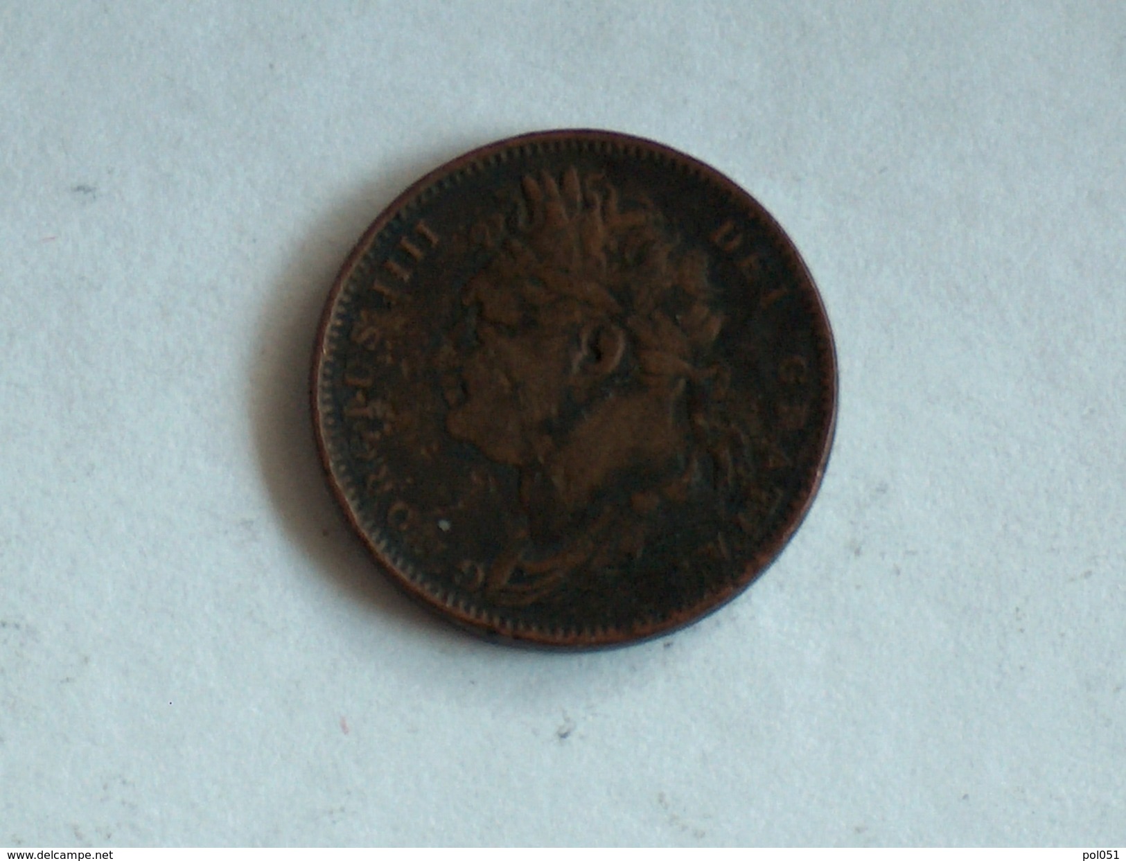 UK 1 FARTHING 1825 ONE GRANDE BRETAGNE - B. 1 Farthing