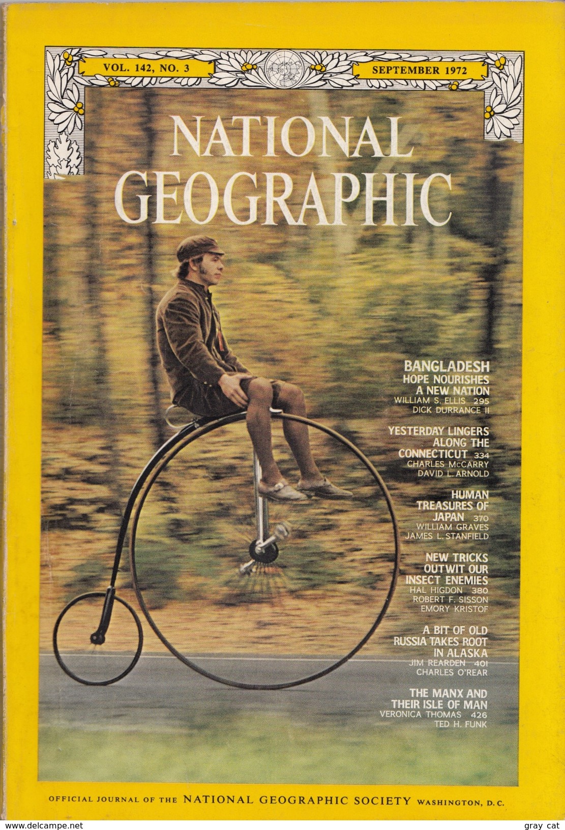 National Geographic Vol. 142, No. 3, September 1972 - Travel/ Exploration