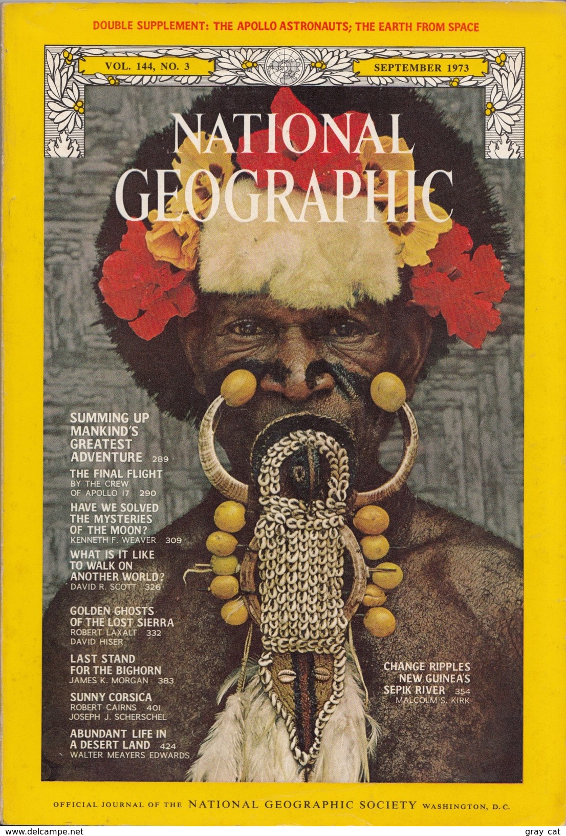 National Geographic Vol. 144 No. 3 September 1973 - Travel/ Exploration