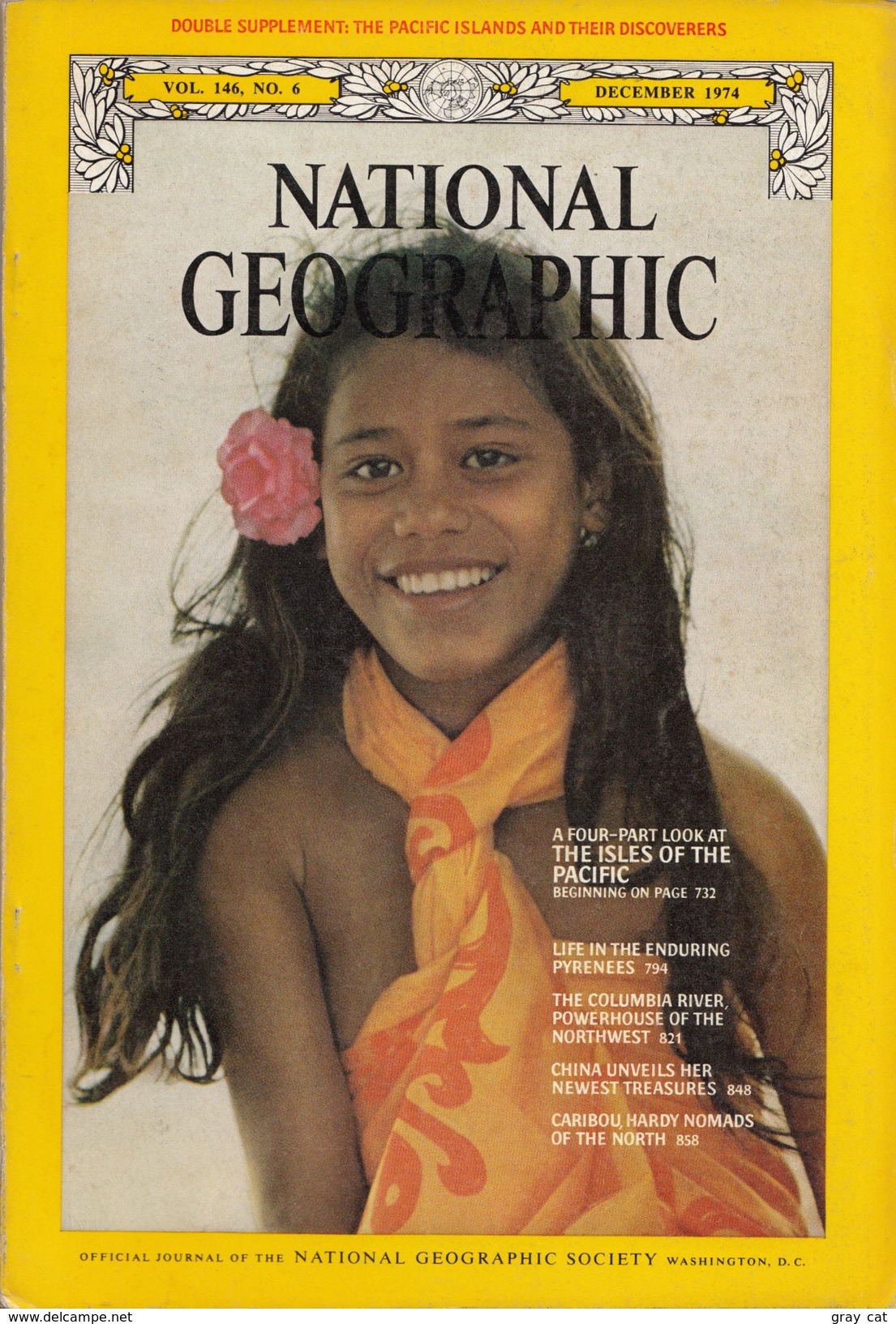 National Geographic Magazine Vol. 146, No. 6, December 1974 - Voyage/ Exploration