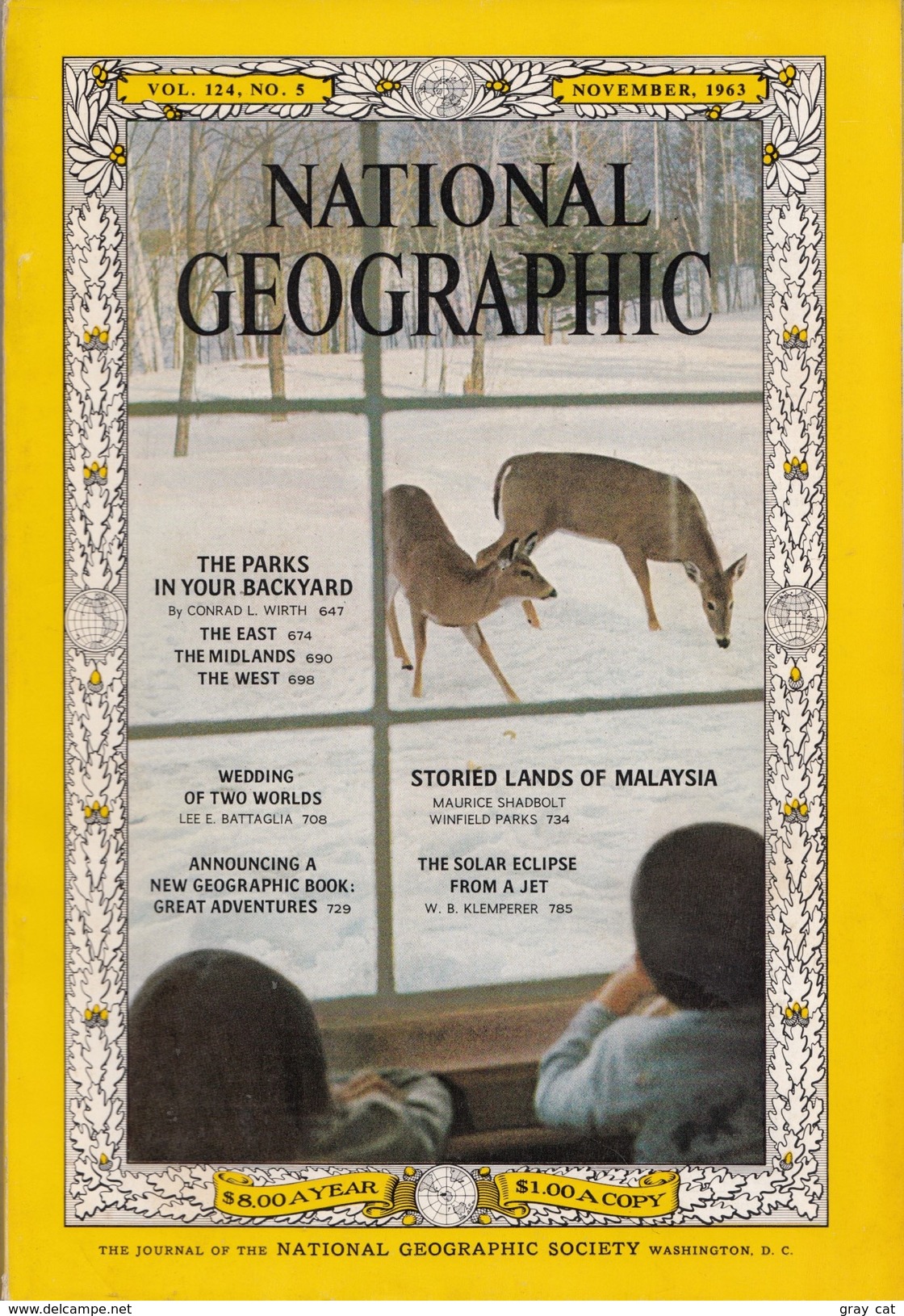 National Geographic Vol. 124, No. 5 November 1963 - Voyage/ Exploration