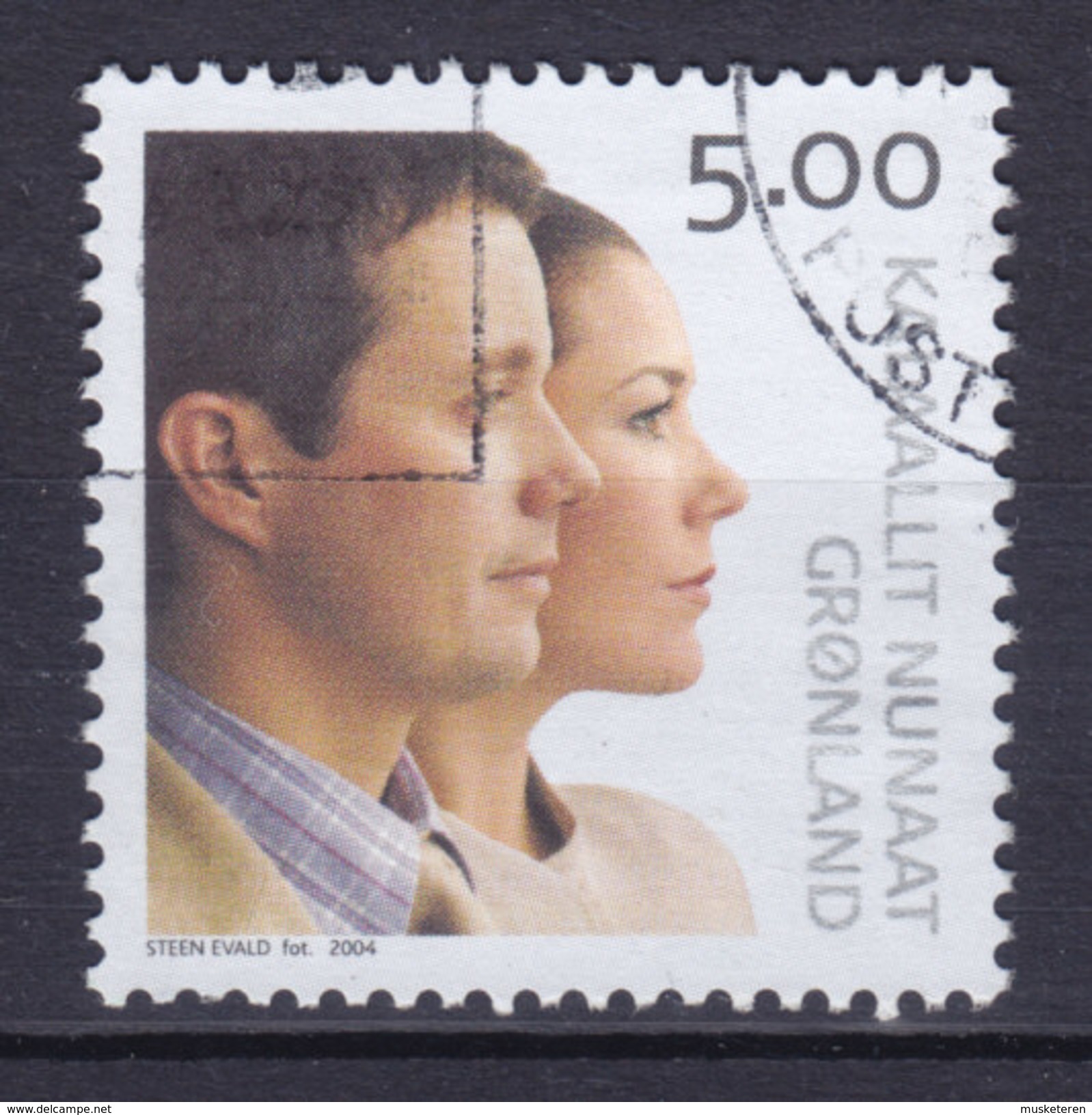 Greenland 2004 Mi. 416   5.00 Kr Hochzeit Kronprinz Frederik & Mary Donalson Royal Wedding - Gebraucht