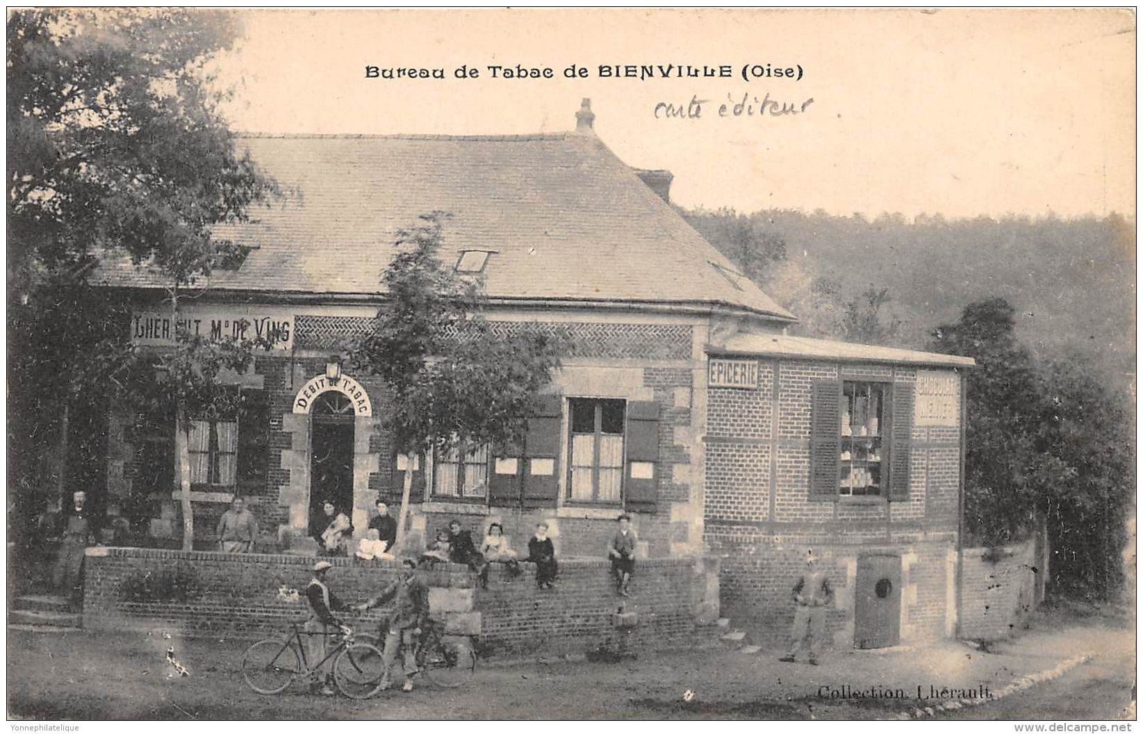 60 - OISE / 60766 - Bienville - Le Bureau De Tabac - Défaut Au Verso - Auneuil