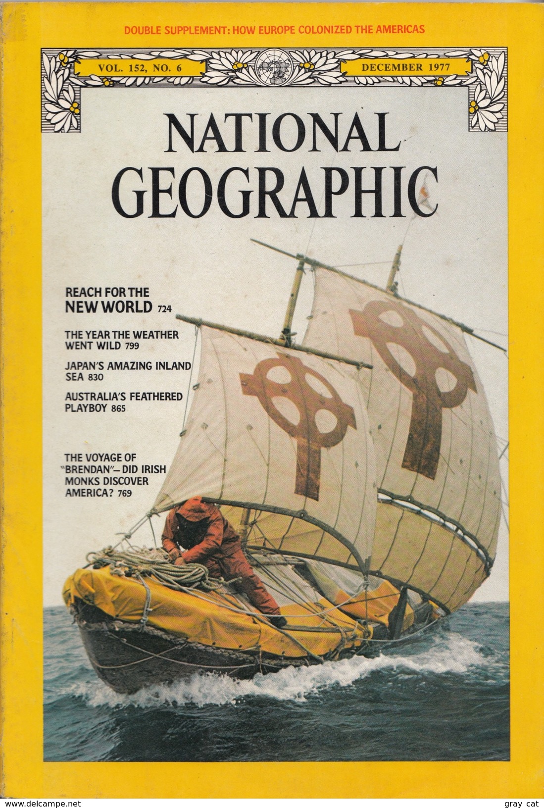 National Geographic Vol. 152, No. 6, December 1977 - Voyage/ Exploration