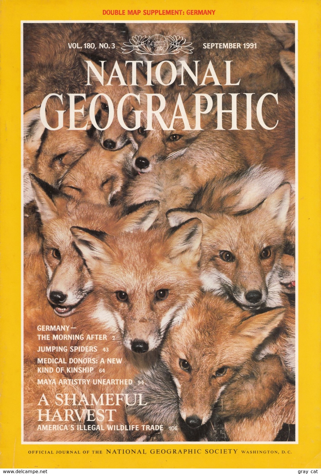 National Geographic Magazine Vol. 180, No. 3, September 1991 - Voyage/ Exploration