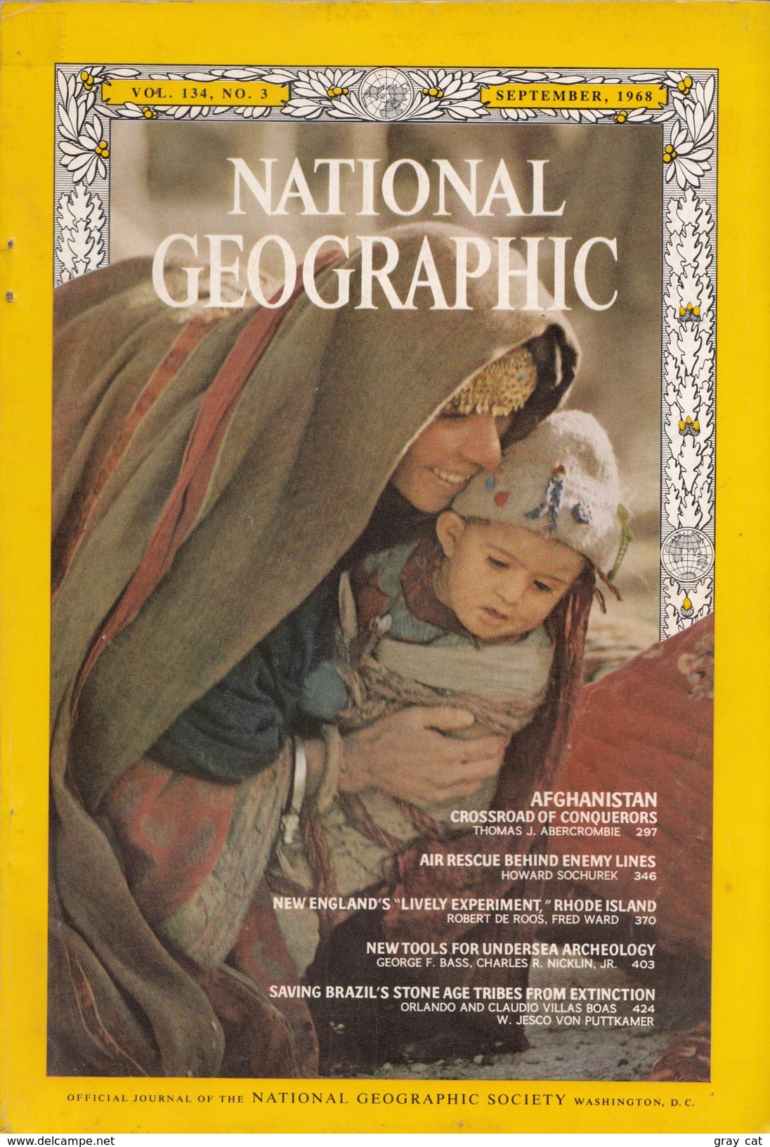 National Geographic Magazine Vol. 134, No. 3, September 1968 - Travel/ Exploration