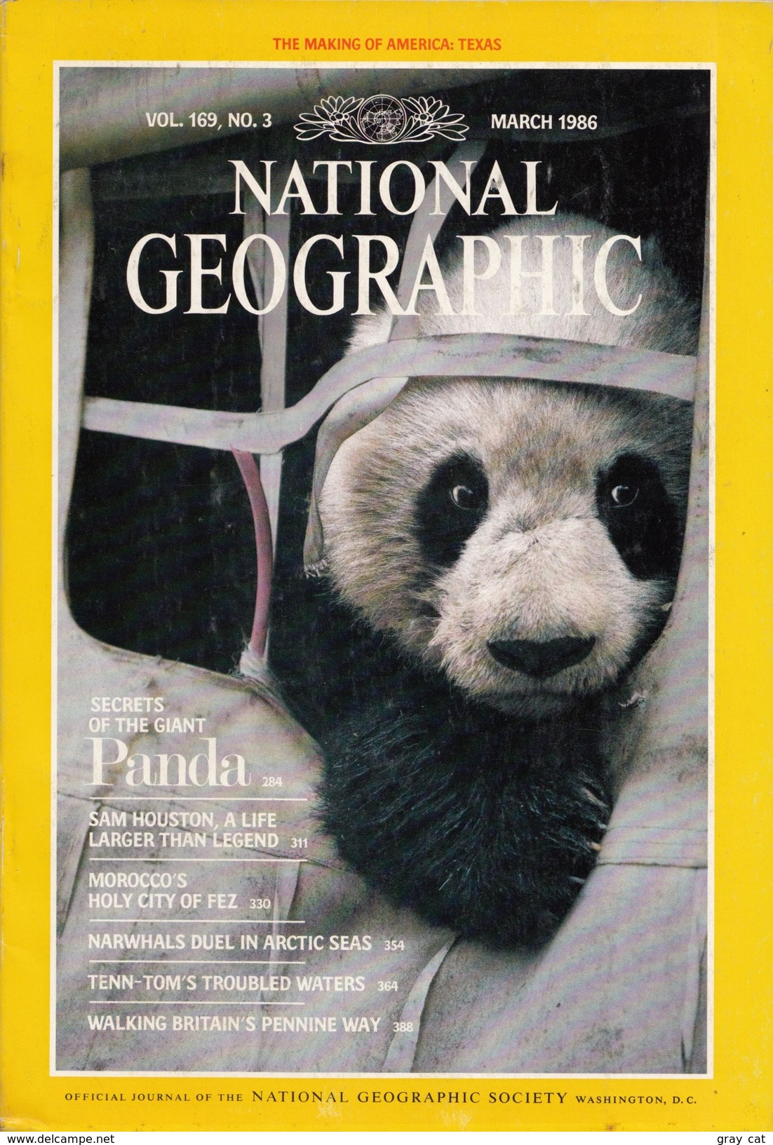 National Geographic Magazine Vol. 169, No. 3, March 1986 - Voyage/ Exploration