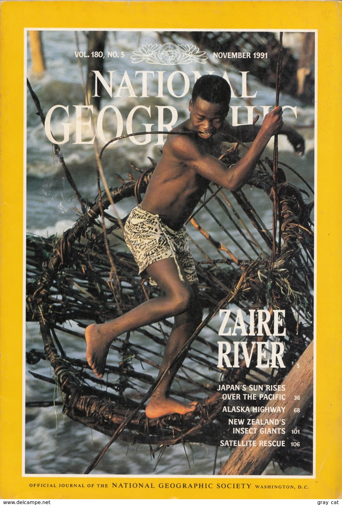 National Geographic Magazine Vol. 180, No. 5, November 1991 - Travel/ Exploration