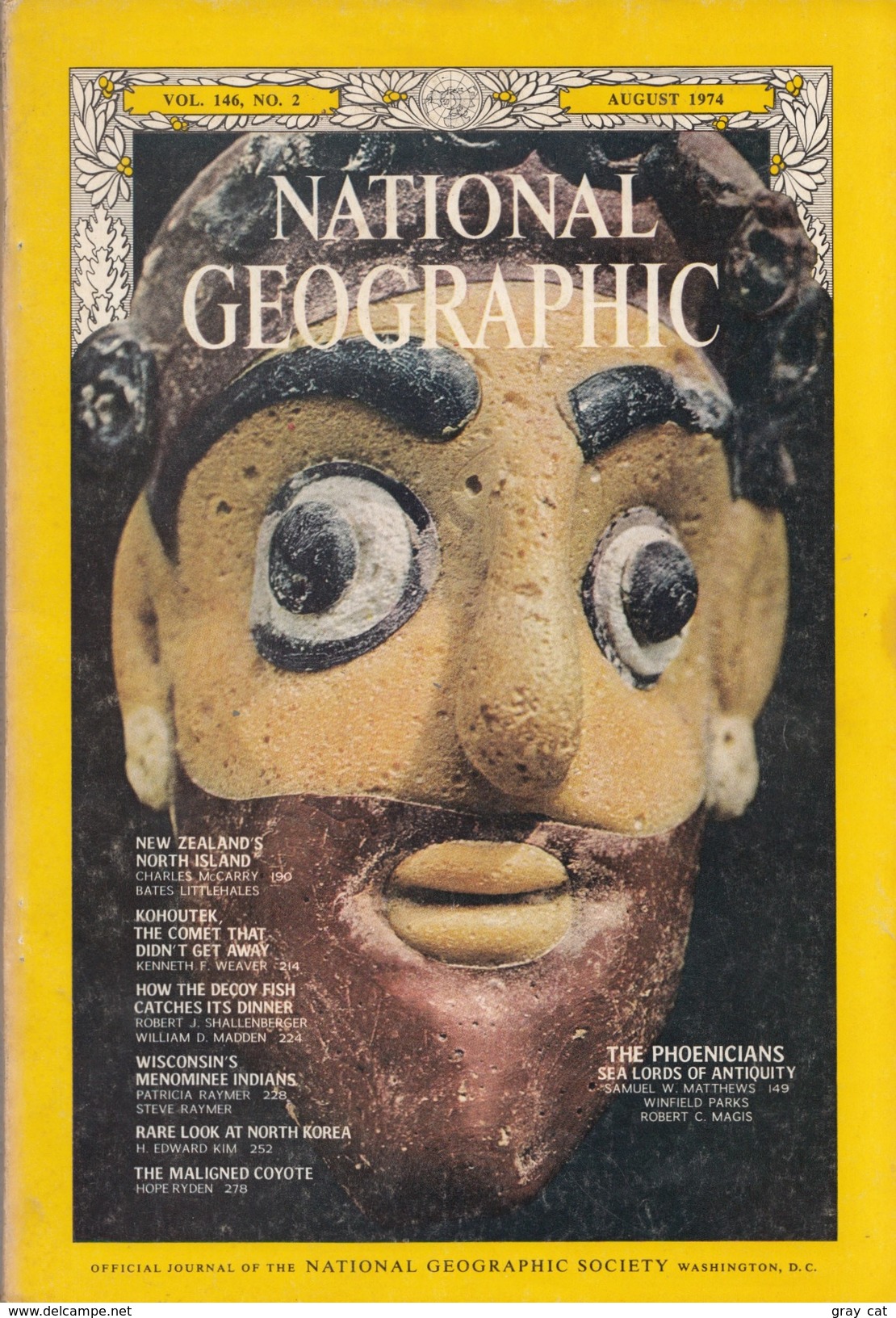 National Geographic Vol. 146, No. 2, August 1974 - Travel/ Exploration