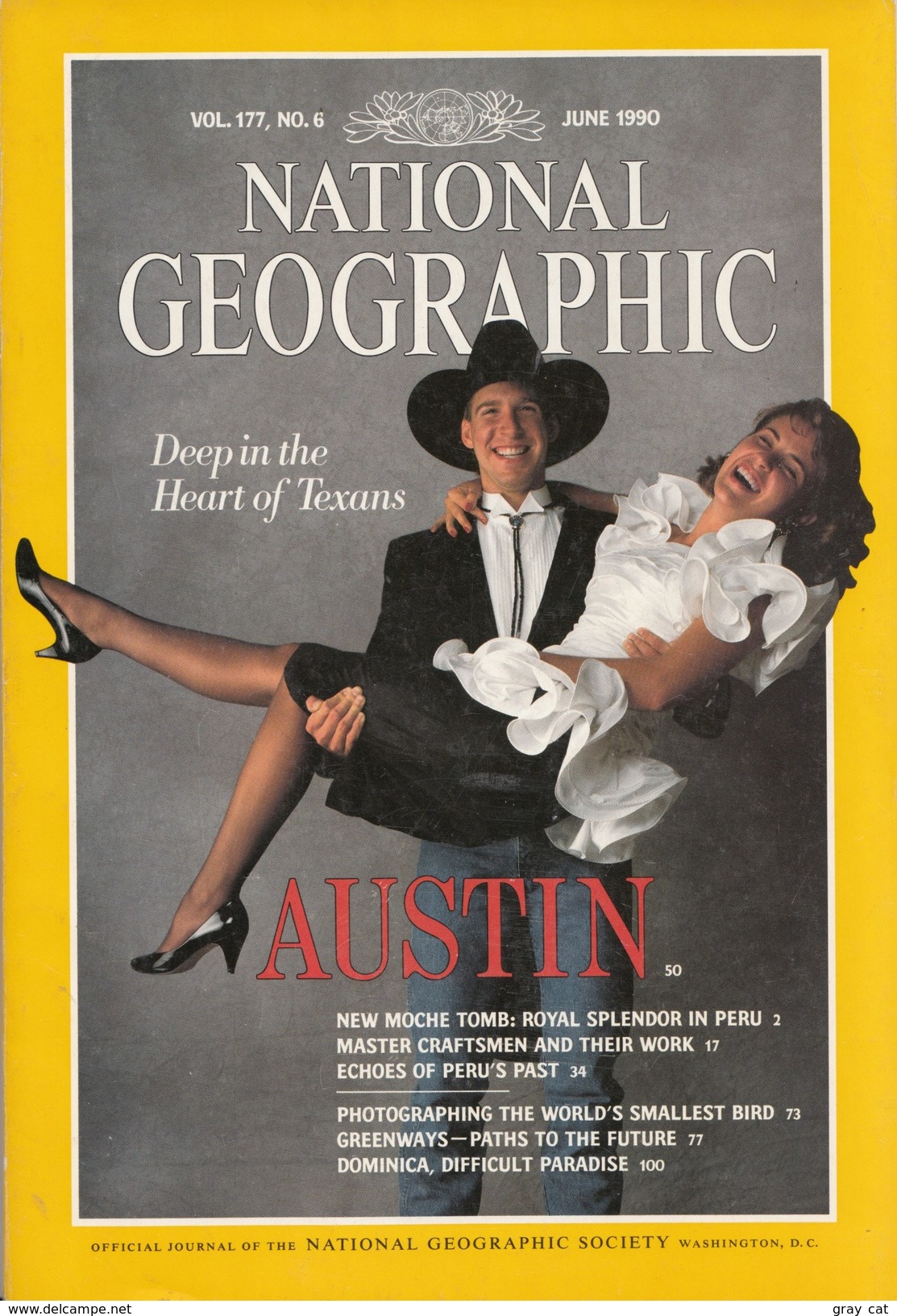 National Geographic Magazine Vol. 177, No. 6, June 1990 - Travel/ Exploration