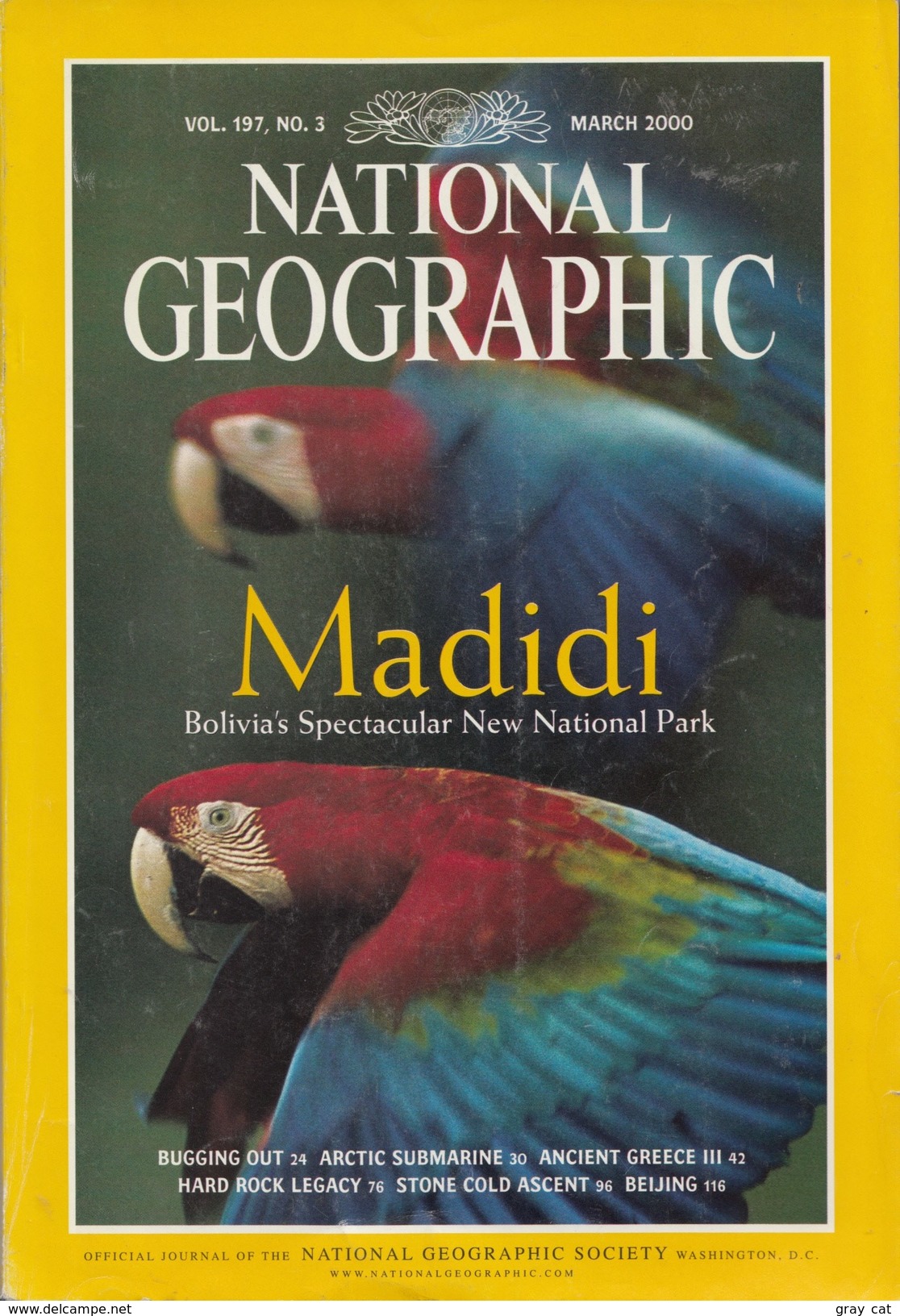 National Geographic Vol. 197, No. 3 March 2000 - Travel/ Exploration