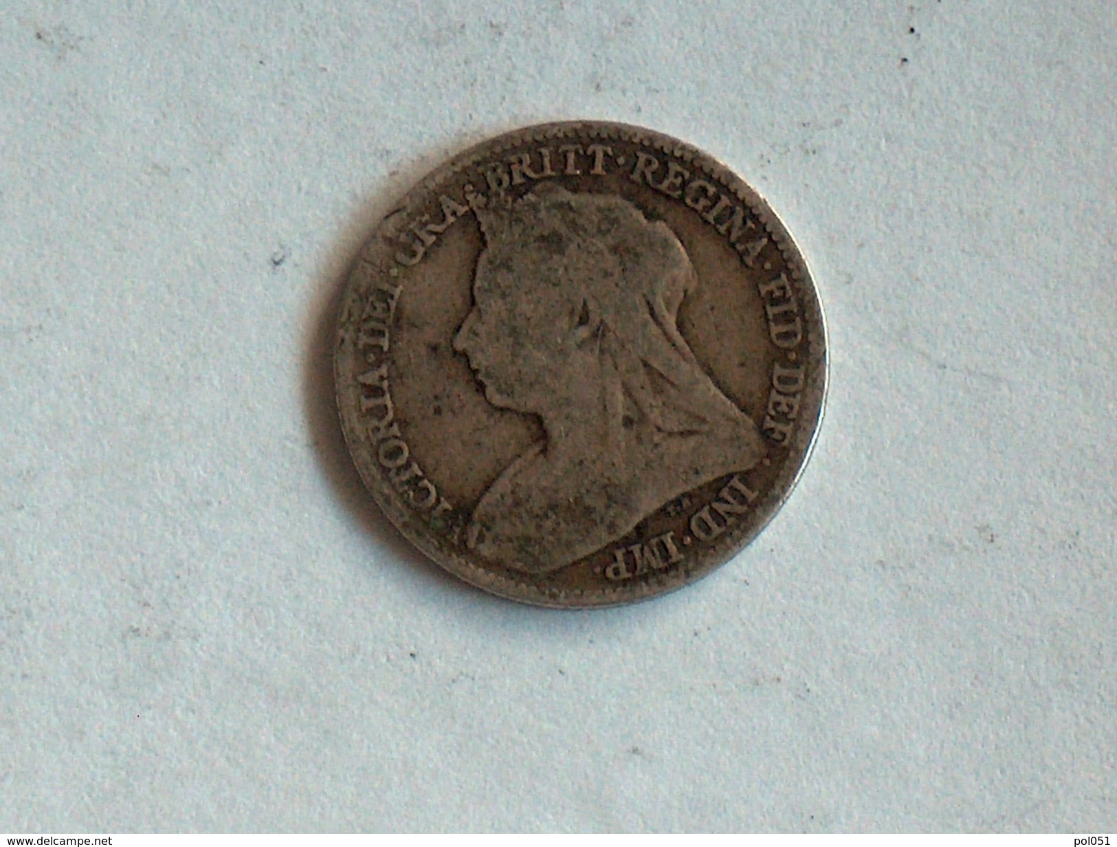 UK 6 PENCE 1895 SIX GRANDE BRETAGNE Silver Argent - G. 4 Pence/ Groat