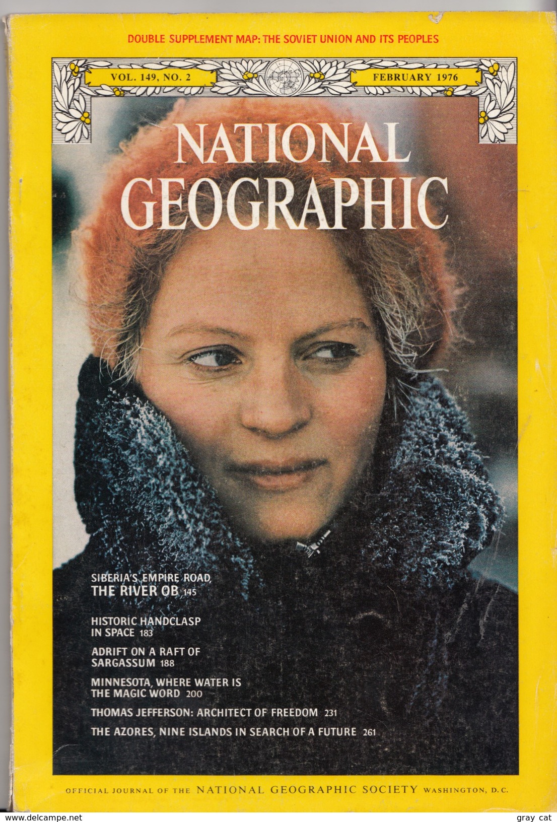 National Geographic Magazine Vol. 149, No. 2, February 1976 - Reizen/ Ontdekking