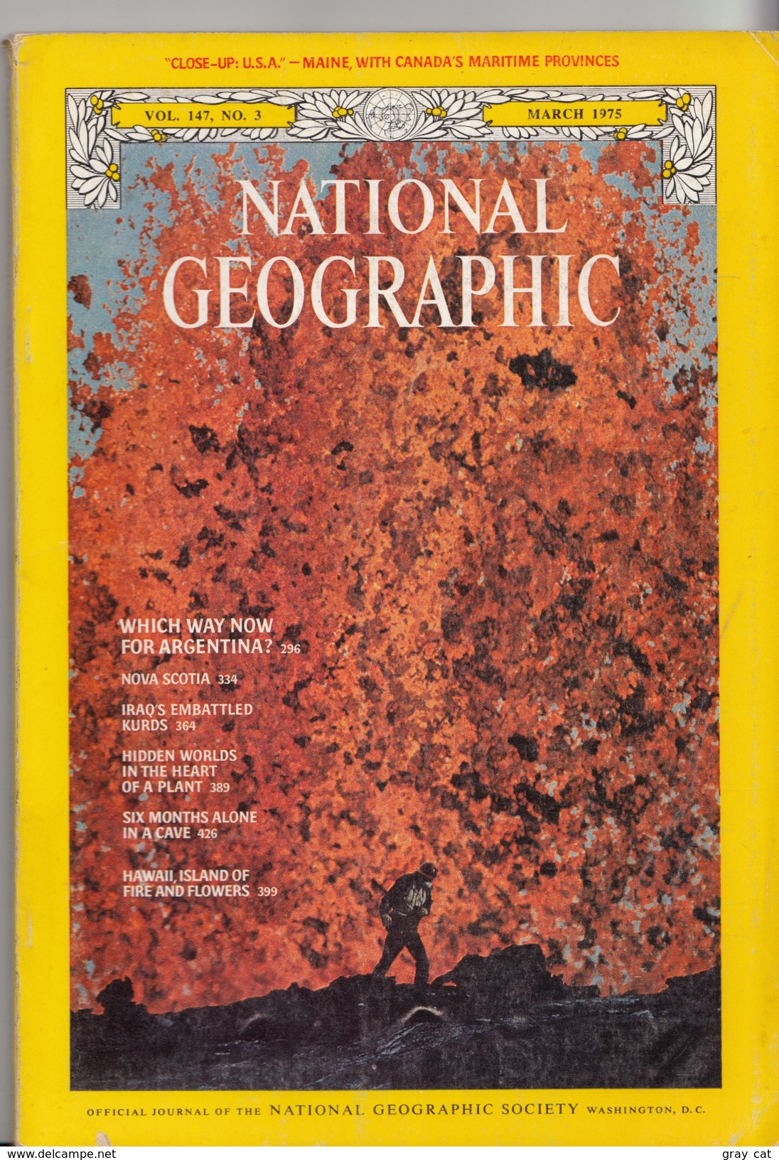 National Geographic Magazine Vol. 147, No. 3, March 1975 - Viaggi/Esplorazioni