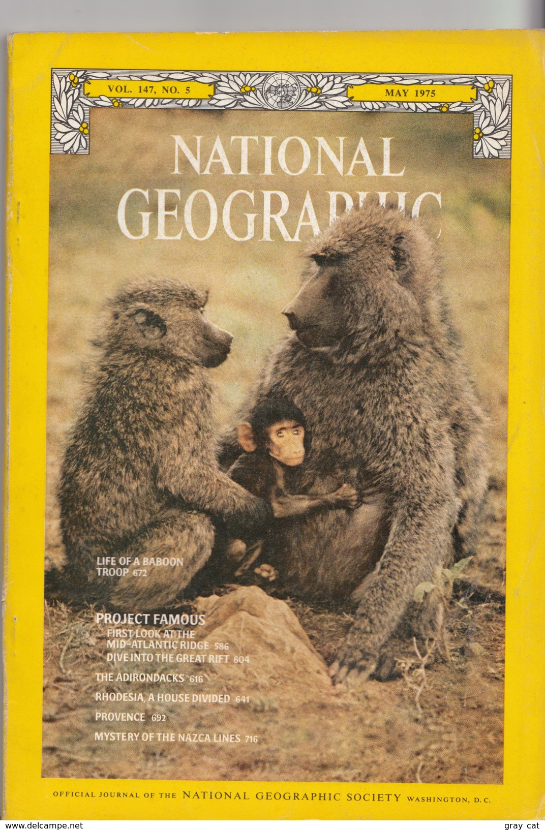 National Geographic Magazine Vol. 147, No. 5, May 1975 - Reizen/ Ontdekking