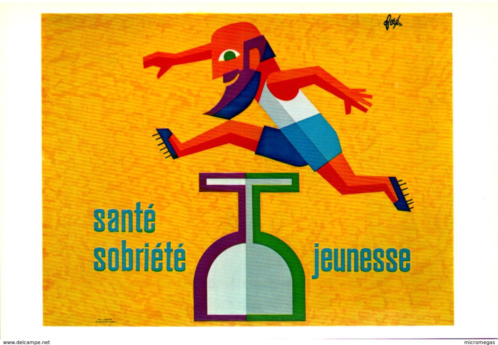 FORE - 3 - Affiche Pour Le "Haut Comité D'Etude Et D'Information Sur L'Alcoolisme" (1960) - Fore