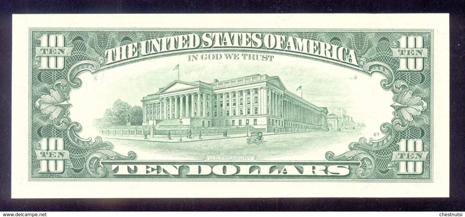 United States Fr#2032L $10 1995 San Francisco  UNC - Federal Reserve Notes (1928-...)