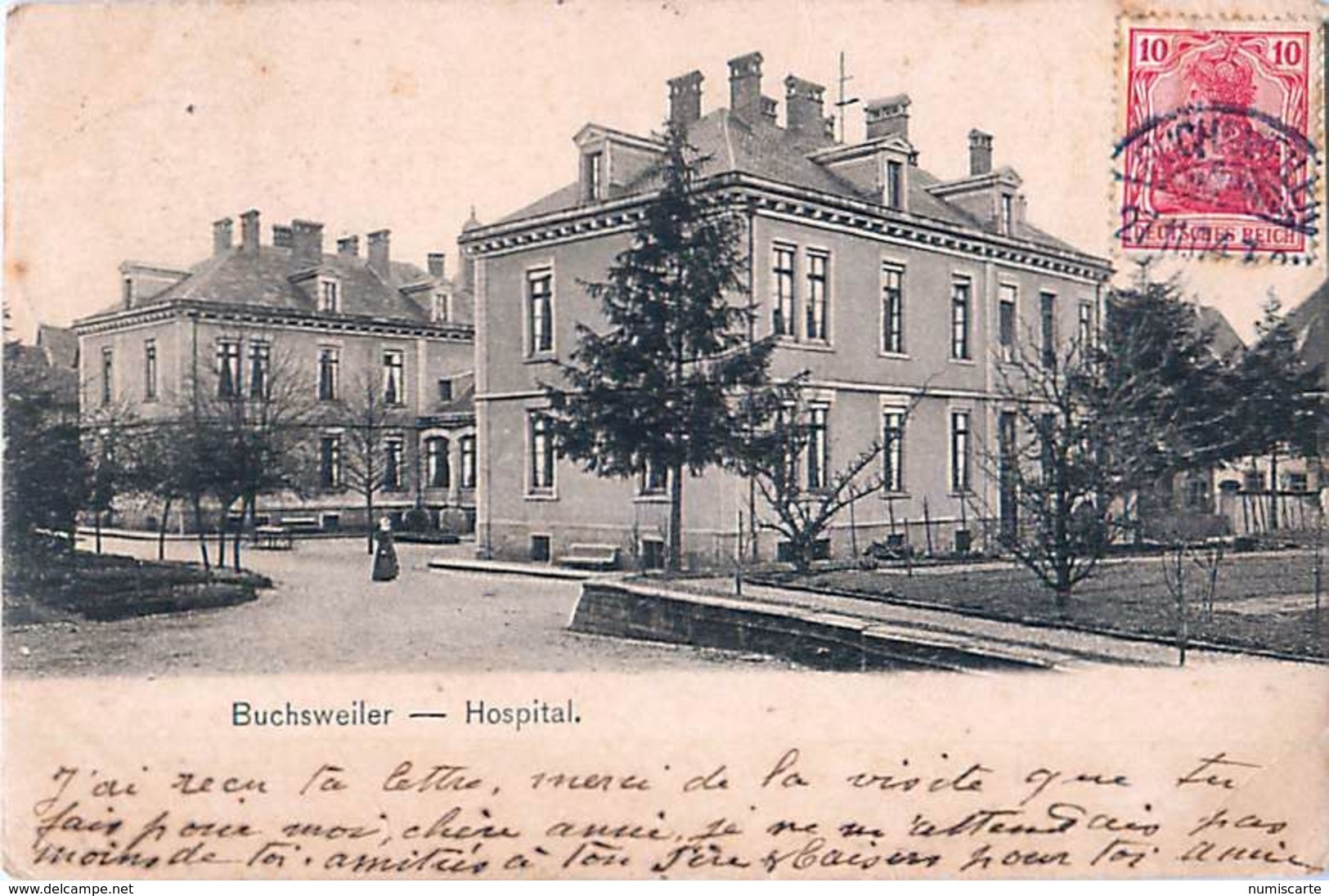 Cpa BOUXWILLER 68 BUCHSWEILER - Hospital - Altri & Non Classificati