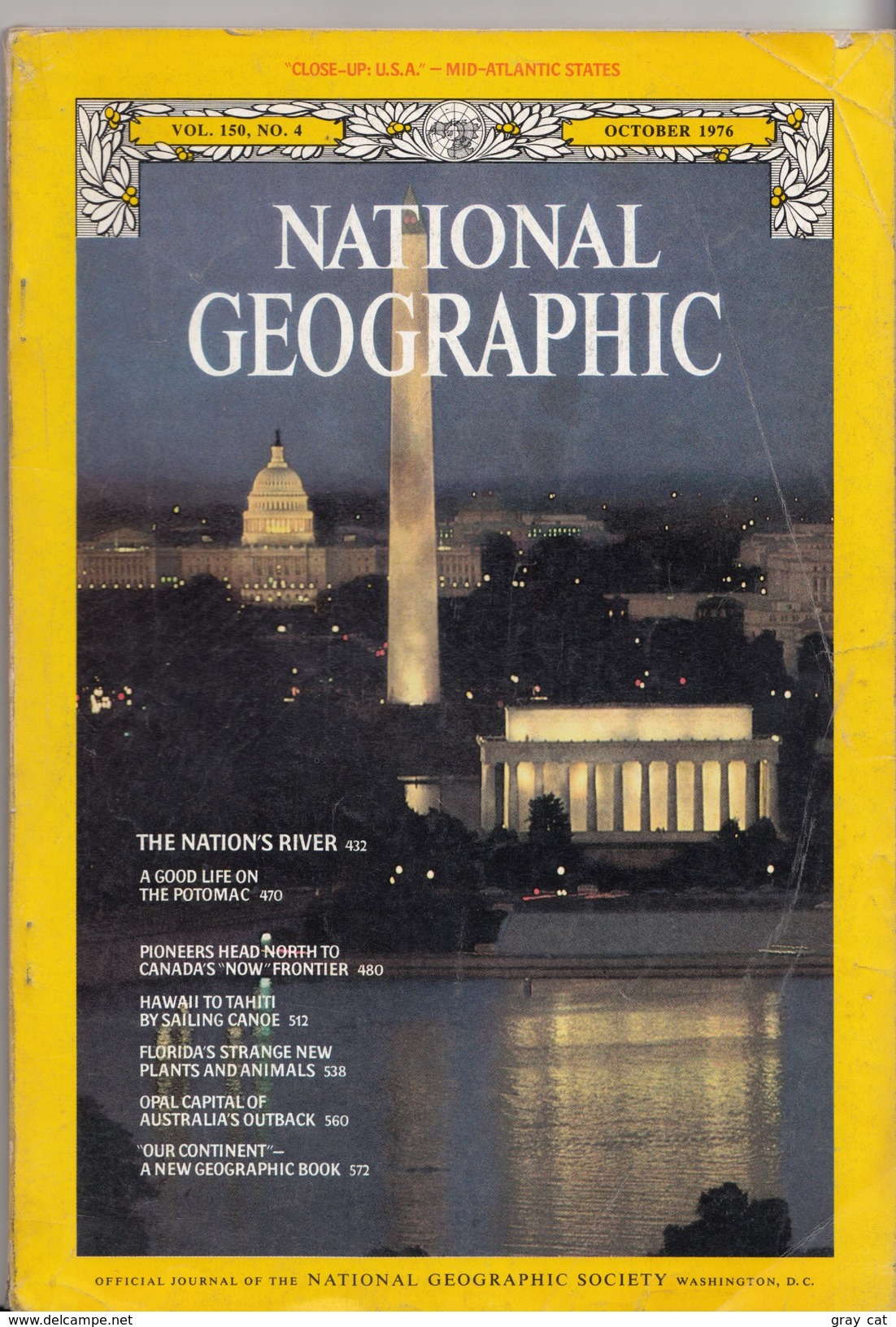 National Geographic Magazine Vol. 150, No. 4, October 1976 - Viaggi/Esplorazioni