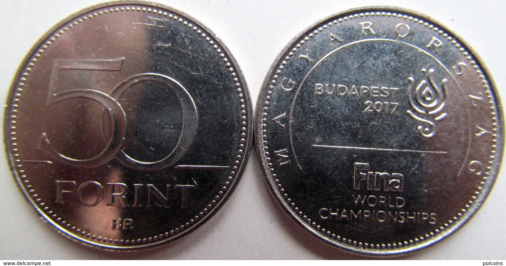 New!!! Hungary 50 Forint 2017 "FINA World Championship Budapest" UNC - Hongrie