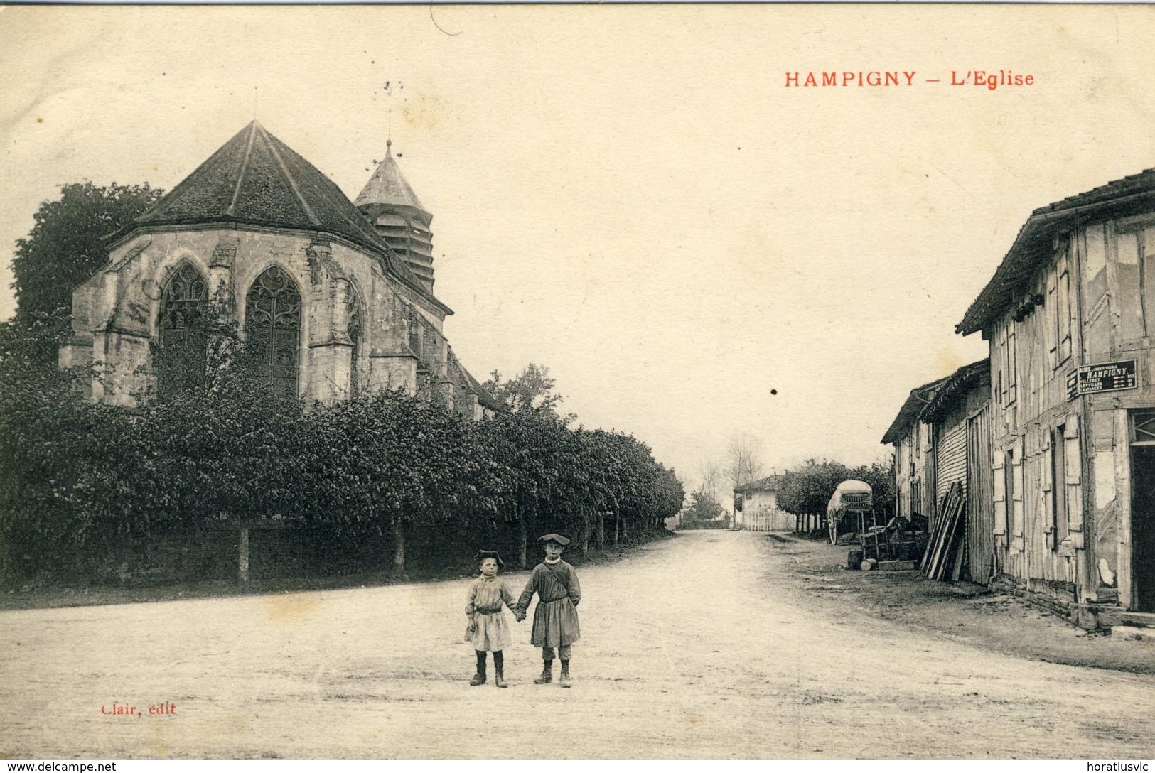 Hampigny- L' Eglise,- Clair - Autres & Non Classés