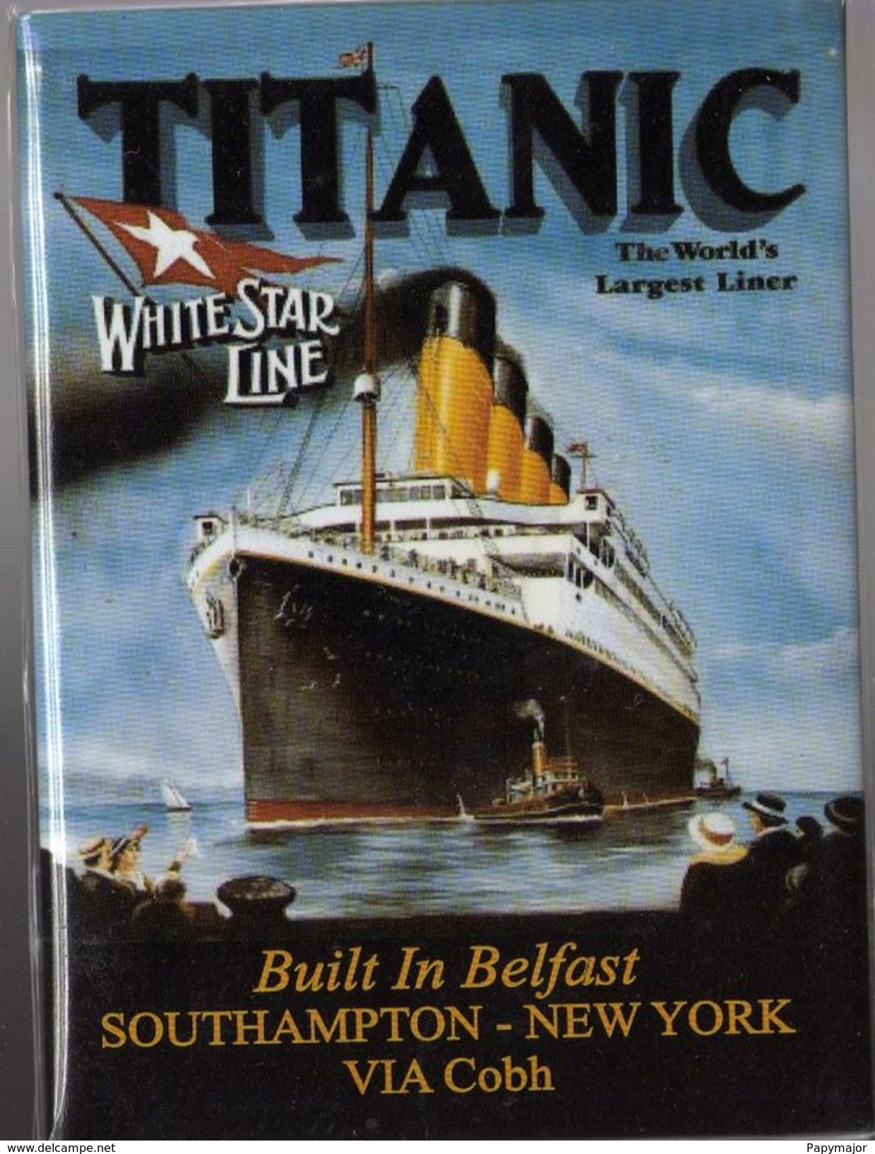 Magnet - TITANIC  White Star Line - Transports