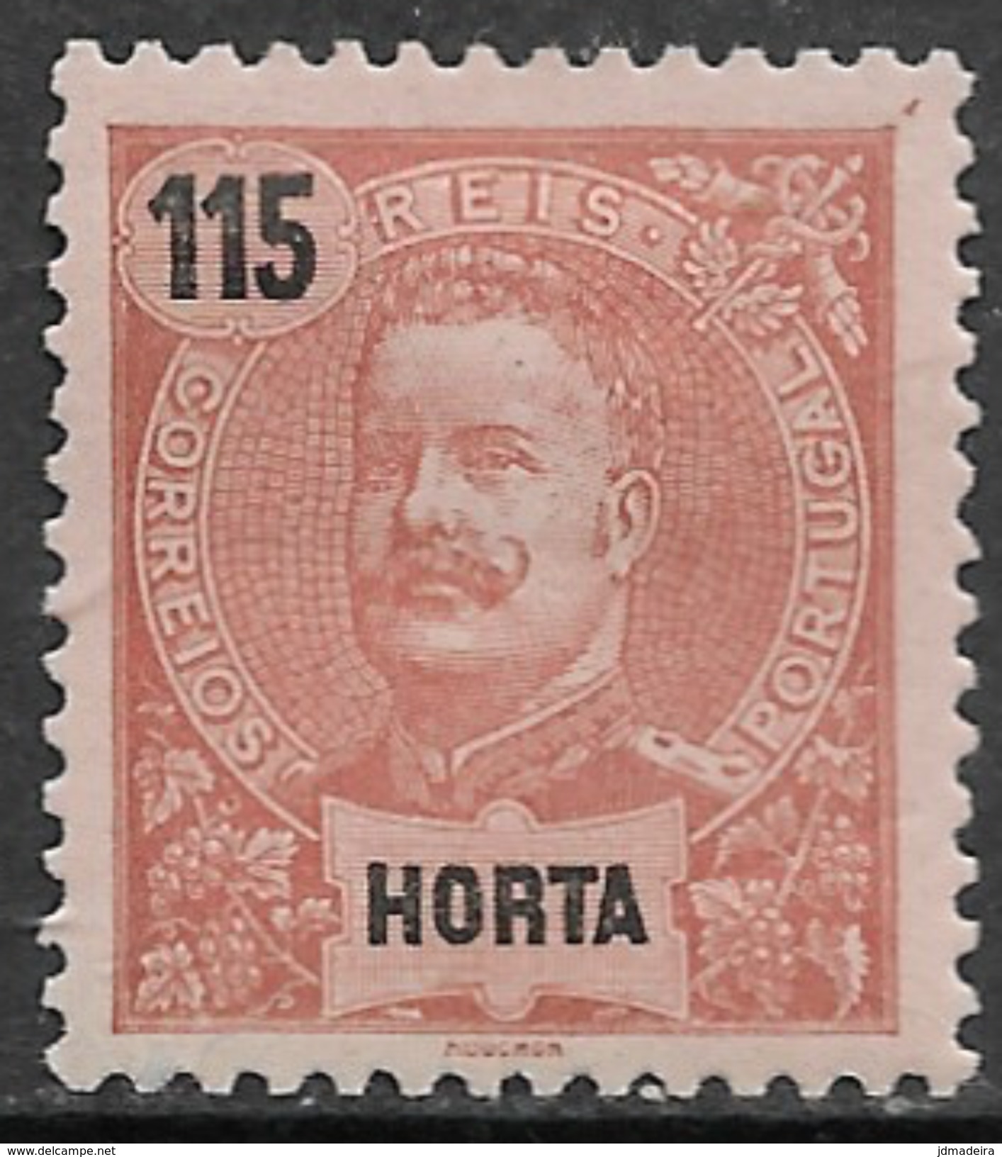 Horta - 1898 King Carlos 115 Réis - Horta