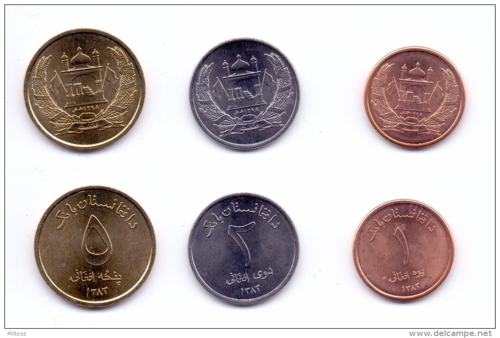 Afghanistan 3 Coins Set 2004 (1383) - Afganistán