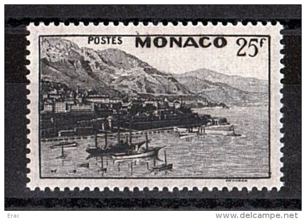 Monaco - 1948/49 - N° 313 - Neuf ** - Rade Et Vue De Monte-Carlo - Neufs