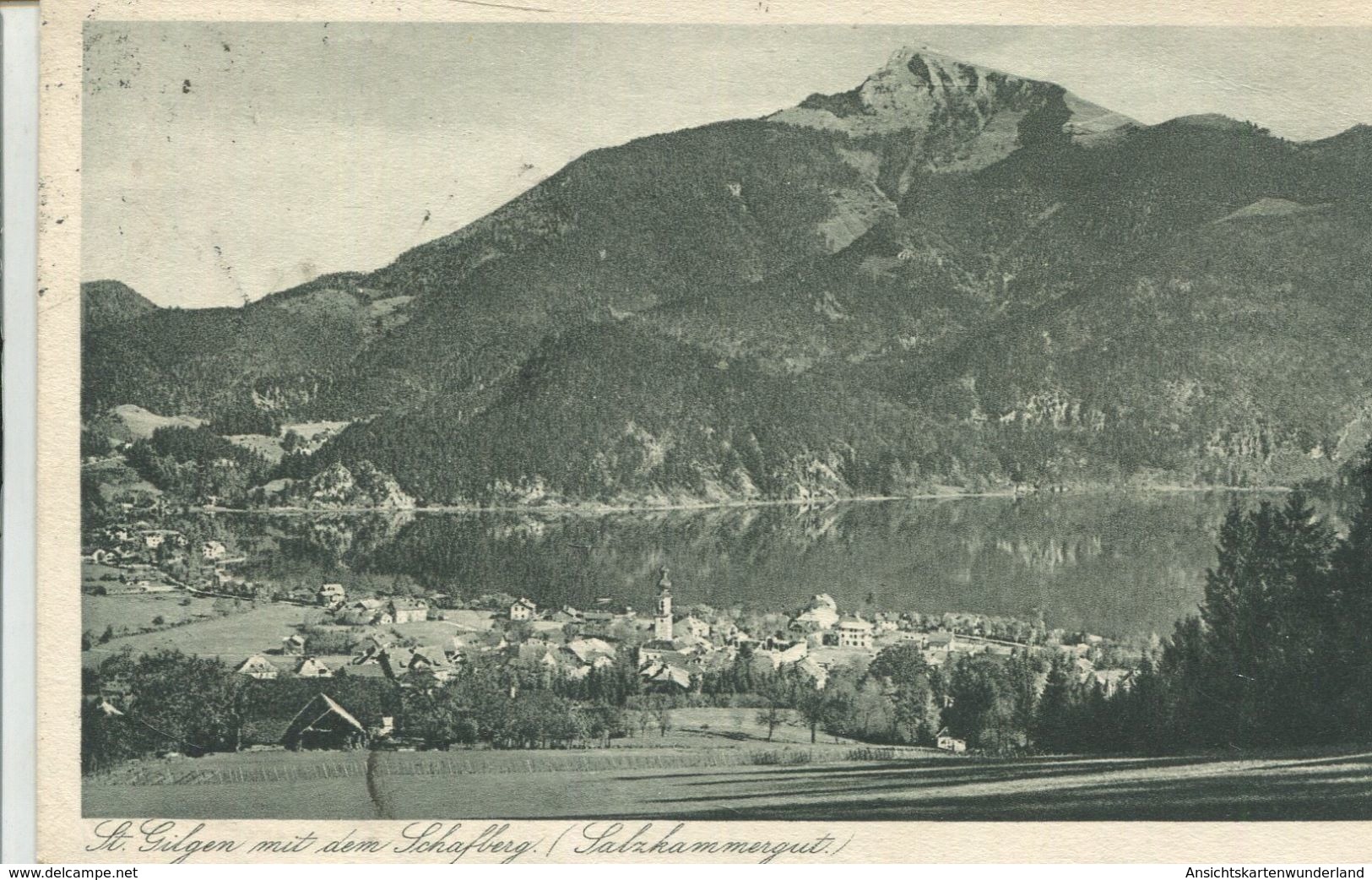 001377 St. Gilgen Mit Dem Schafberg - St. Gilgen