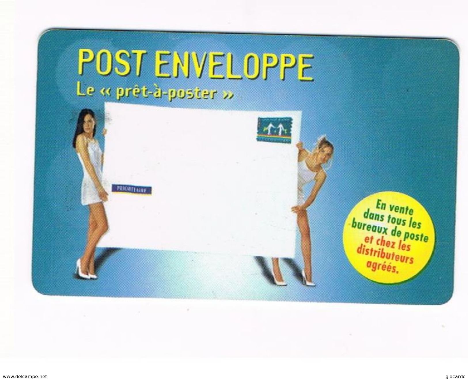 LUSSEMBURGO (LUXEMBOURG) - P&T CHIP - 2005     TP38 POST ENVELOPPE -USED - RIF. 9104 - Lussemburgo